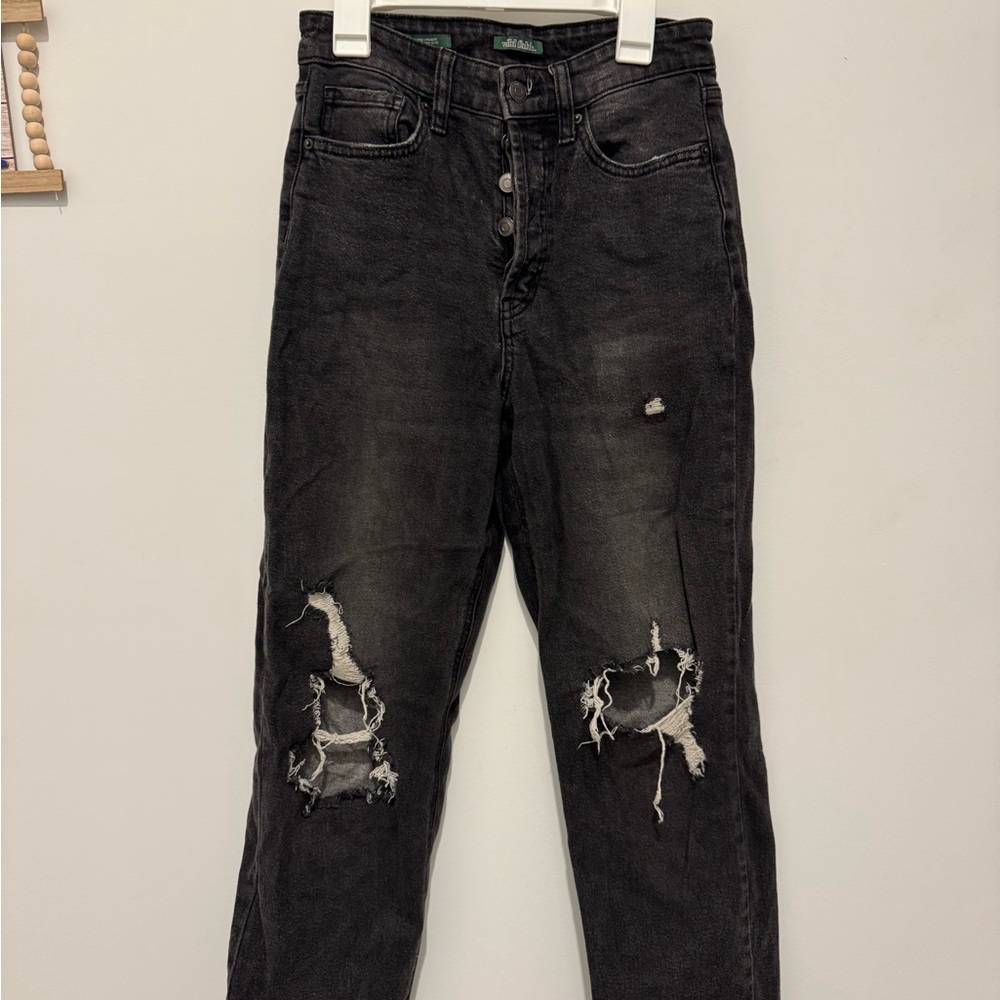 Wild Fable Men's Black Ripped Jeans